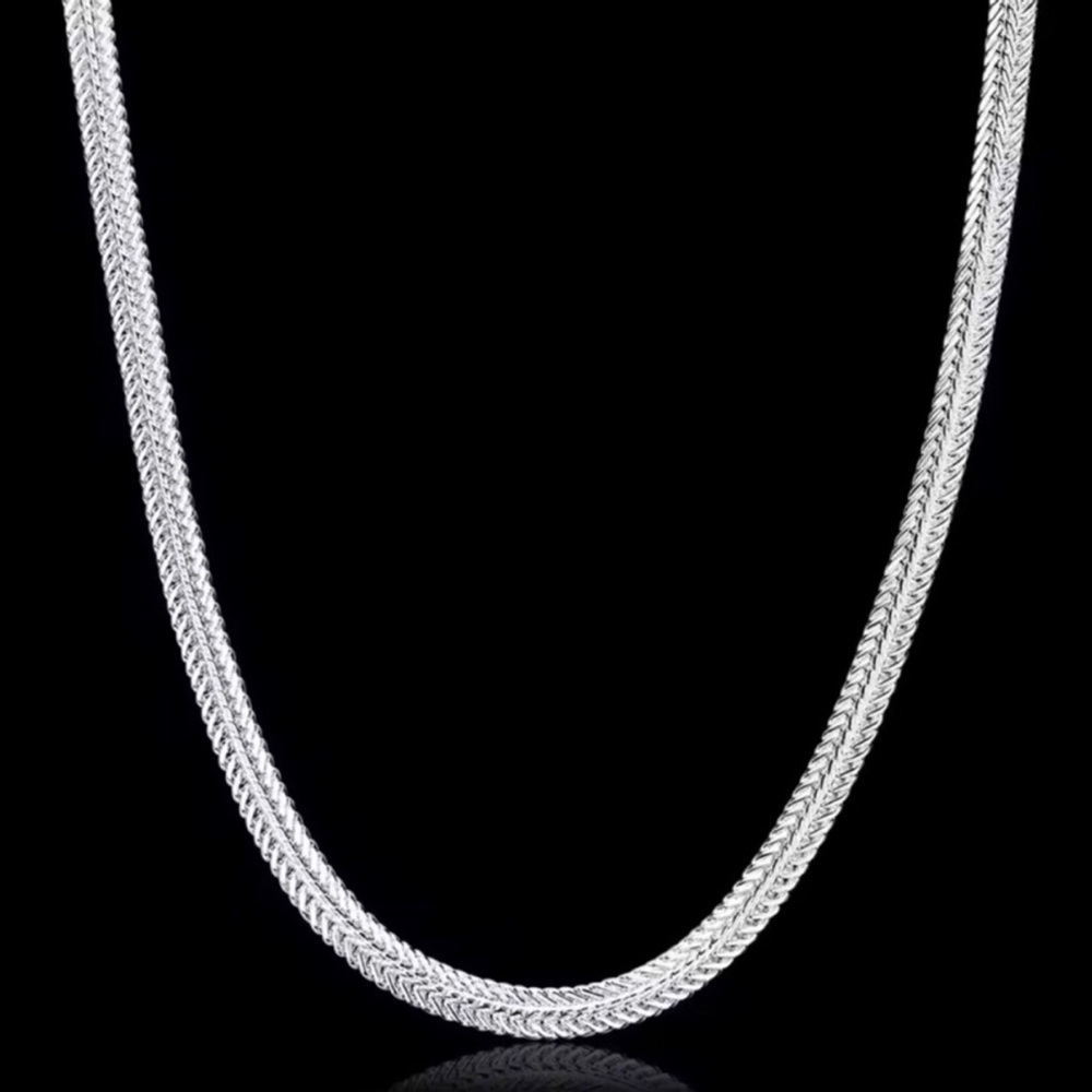 Sterling Silver 20”  Chain Necklace